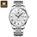 OLEVS Watch for men simple calendar fashion sports quartz men watch 5562LKS