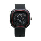 Calendar Girls' Silicone Watch Turntable Square Men's and Women's Retro Plastic Watch Men's and Ladies' Watches Quartz Watch 217