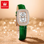 OLEVS women's watchquartz watch ins wind small green watch all stars lady watch 9940 women