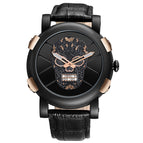 SKONE Watch for men Simple fashion unique special design Men's Watch Skull Round Quartz Watch Men 9479