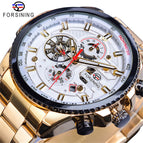 Forsining New Hot Selling Waterproof Multifunctional Mechanical Watch Men's Fashion Automatic Mechanical men Watch SLZe168