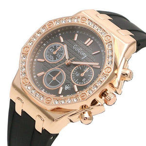 Square ix-Pin Women's Watch fashion Quartz Watch Girls Watch Silicone Strap student's casual watch 208