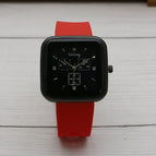 [Larger Stock] GOGOEY Square imitation six pin women's watch net red live broadcast women's watch waterproof quartz watch Girls' tape silicon