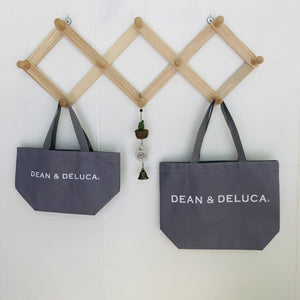 2PCS Japan Hot Sale DEAN & DELUCA New Style Portable Canvas Eco-Friendly Shopping Bag Storage Women's Shoulder