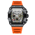 Onola Stylish and Versatile Automatic Mechanical Men's Watch Waterproof Tape Watch Men