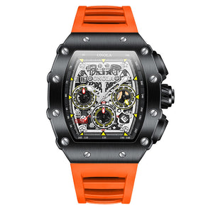 Onola Stylish and Versatile Automatic Mechanical Men's Watch Waterproof Tape Watch Men
