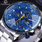Forsining New Hot Selling Waterproof Multifunctional Mechanical Watch Men's Fashion Automatic Mechanical men Watch SLZe168