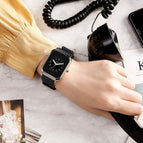 Women's Watch Fashion Quartz Watch Square Waterproof Exquisite Elegance Casual Watch