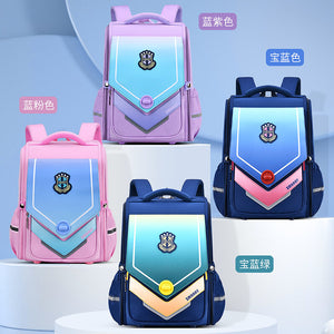 New primary school bag boys and girls all-in-one space bag lightweight children's backpack 767