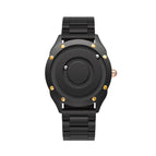 EUTOUR E033 Magnetic ball men's watches personality creativity trendy black technology cool concept frameless hollow-out men's watch with box gift for father