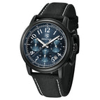 Benyar Multifunctional Chronograph Men's Watch Fashion Waterproof Sports Luminous Leather Men's Watch 5190