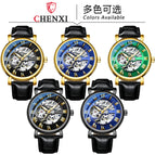 CHENXI's new high-end watch men's hollow mechanical watch waterproof luminous automatic mechanical watch CX-8878