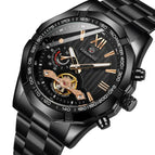 New Forsining Mechanical Watch Men's Fashion Casual Flywheel Toy Automatic Mechanical Watch SLZe260