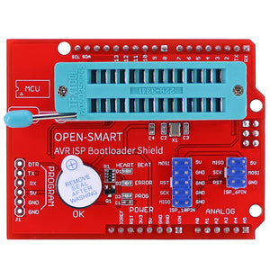AVR ISP Bootloader Shield Burning Programmer Board for Atmega328P Bootloader module with buzzer and LED indicator for Arduino