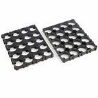 Aokin 20pcs 18650 Lithium Cell Cylindrical Battery Case Holder Batteries Pack Plastic Holder Bracket For Diy Battery Pack