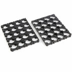 Aokin 3/20pcs 18650 Lithium Cell Cylindrical Battery Case Holder Batteries Pack Plastic Holder Bracket For Diy Battery Pack