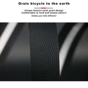 Bike Handlebar Tape PU+EVA Leather Anti-slip Shockproof Bar Wraps Fixing Straps Road Cycling Handlebar Tapes Bicycle Accessories