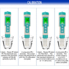 COM-600 7 in 1TDS/EC/PH/SALT/S. G/ORP/Temp Meter Water Quality Monitor Tester IP67 PH Meter food Drinking Water Aquariums 40%Off