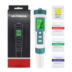 COM-600 7 in 1TDS/EC/PH/SALT/S. G/ORP/Temp Meter Water Quality Monitor Tester IP67 PH Meter food Drinking Water Aquariums 40%Off