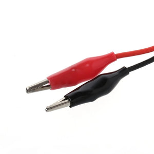 Copper Alligator Clips with Wire Male USB Connector Test Leads Crocodile Clamp