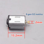 DC 3.7V Motor N20 Micro Motor Positive and Negative Small Motor for DIY Model 13000rpm, 8-Gear 0.2 Modulus, Gear Shaft Dia 2mm