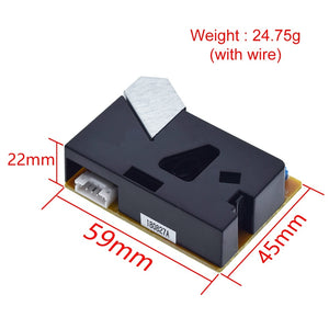 DSM501A Dust Sensor Module PM2.5 Detection Dector Allergic Smoke Particles Sensor Module For Arduino For Air Condition