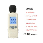 Decibel Monitor Tester LCD Digital Mini Sound Level Meter Noise Tester Diagnostic-tool Automotive Microphone (No Battery) GM1352