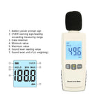 Decibel Monitor Tester LCD Digital Mini Sound Level Meter Noise Tester Diagnostic-tool Automotive Microphone (No Battery) GM1352