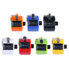 Digital Hand Tally Counter 4 Digit Number Mini Hand Held Tally Counter Golf Clicker Manual Training Counting Max. 9999 Counter