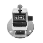 Digital Hand Tally Counter 4 Digit Number Mini Hand Held Tally Counter Golf Clicker Manual Training Counting Max. 9999 Counter