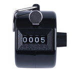 Digital Hand Tally Counter 4 Digit Number Mini Hand Held Tally Counter Golf Clicker Manual Training Counting Max. 9999 Counter