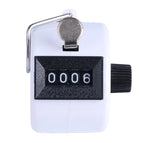 Digital Hand Tally Counter 4 Digit Number Mini Hand Held Tally Counter Golf Clicker Manual Training Counting Max. 9999 Counter