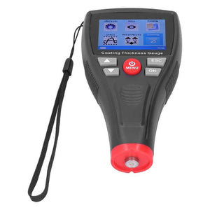 Digital Thickness Tester Screen Rotation WT2110 Thickness Meter 0‑1500um / 0‑59mil / 0‑1.5mm for US Plug AC100-240V