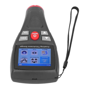 Digital Thickness Tester Screen Rotation WT2110 Thickness Meter 0‑1500um / 0‑59mil / 0‑1.5mm for US Plug AC100-240V