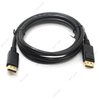Displayport ( DP ) To  Displayport ( DP ) Cable 1.8m 3m 5m 10m 2K*4K Resolution, 60Hz, 6 Feet, Black  Compatible PC, Laptop, TV