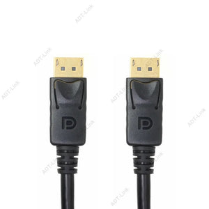 Displayport ( DP ) To  Displayport ( DP ) Cable 1.8m 3m 5m 10m 2K*4K Resolution, 60Hz, 6 Feet, Black  Compatible PC, Laptop, TV
