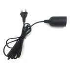 E27 threaded lamp cap lamp holder suspended lamp cap with switch hanging lamp cap with wire