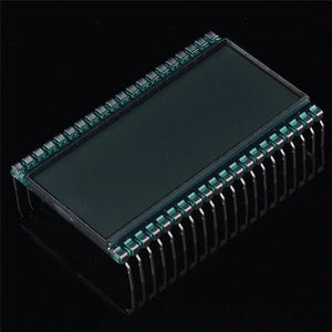 EDC190 4 Digit 7 Segment LCD Display Digital Clock Tube Static Driving 3V 50.8x30.48x2.8mm Semitransparent TN Positive Display