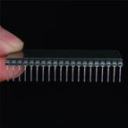 EDC190 4 Digit 7 Segment LCD Display Digital Clock Tube Static Driving 3V 50.8x30.48x2.8mm Semitransparent TN Positive Display