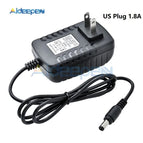 EU US Plug Driver Adapter AC110V 220V to DC 12V 2A 1.8A 5.5*2.1mm 1pcs