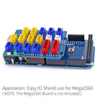 Easy IO Shield Easy-plug Colorful XH 2.54mm Socket Sensor Expansion Board Shield Compatible for Arduino