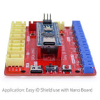 Easy IO Shield for Nano Kit Easy-plug Colorful XH 2.54mm Sensor Module Expansion with Nano Board / USB Cable for Arduino