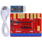 Easy IO Shield for Pro Mini Kit Easy-plug Colorful XH 2.54mm Sensor Module Expansion with Pro Mini Board / USB cable for Arduino