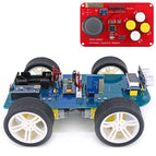 Easy-plug 4WD Smart Car Kit JoyStick Remote Control LORA RF 433 MHz Long Range Wireless Module Gear Motor Kit for Arduino