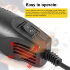 Electric Soft Ceramic Hot Air Machine Ligthweight Handhold Air Shrink DIY Embossing Drying Paint Heat Tool