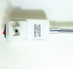 European American Australia EU UK US AU Plug to E27 Light Base Conversion LED Bulb Socket Rotary Lamp Holder With Switch 20cm