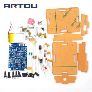 FM Stereo Radio Kit DIY Radio Parts GS1299 Digital Radio Production Kit with FM Stereo Radio Kit Housing + Set Screws