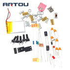 FM Stereo Radio Kit DIY Radio Parts GS1299 Digital Radio Production Kit with FM Stereo Radio Kit Housing + Set Screws