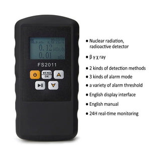 FS2011 Radiation Detector Intelligent Accurate Measurement Machine Negative Ion Nuclear Radiation Radioactive Substance Detector