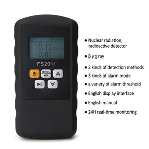 FS2011 Radiation Detector Intelligent Accurate Measurement Machine Negative Ion Nuclear Radiation Radioactive Substance Detector